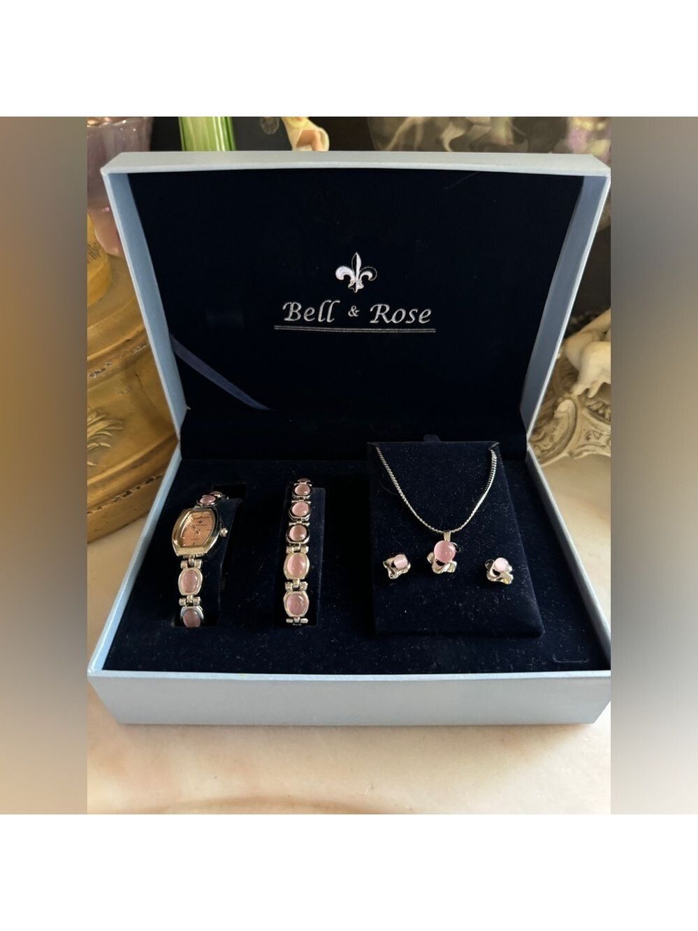 Bell & Rose Jewelry Set (Read Description)